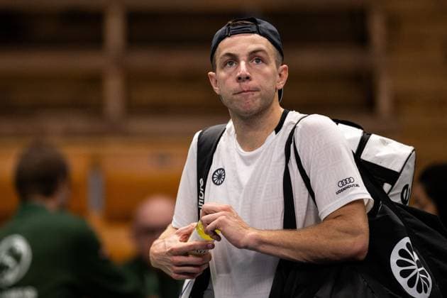 231018 Tallon Griekspoor of the Netherlands during day 5 of the Nordic Open tennis tournament on October 18, 2023 in Stockholm Photo Emma Wallskog BILDBYRAN COP 320 EW0271 tennis nordic open dag 5 bbeng  Copyright: EMMAxWALLSKOG BB231018EW028