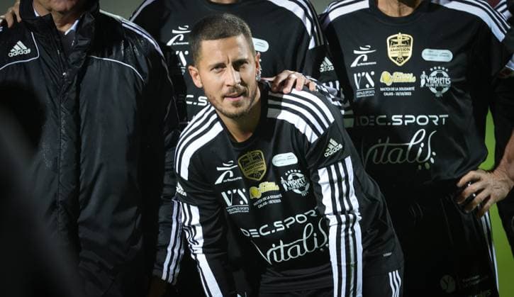 Football, Charity, Variety Club France - Team Calais, with Eden Hazard