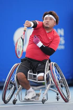 Kohei Suzuki (JPN), OCTOBER 19, 2023 - Tennis : Kinoshita Group Japan Open Wheelchair Tennis Championships 2023 Men s Singles Semi-final at Ariake Coliseum, Tokyo, Japan. Noxthirdxpartyxsales  (232925275)