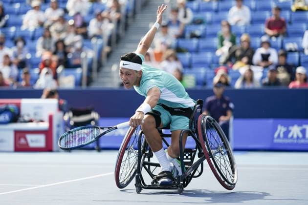 Tokito Oda (JPN), OCTOBER 19, 2023 - Tennis : Kinoshita Group Japan Open Wheelchair Tennis Championships 2023 Men s Singles Semi-final at Ariake Coliseum, Tokyo, Japan. Noxthirdxpartyxsales  (232925307)