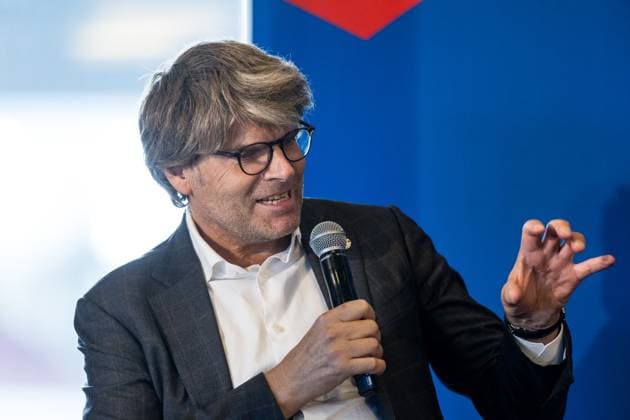 Press conference to announce the partnership between VDV and EURO 2024 GmbH 19 10 2023 Oliver Wolff, Hauptgeschaeftsfuehrer Verband Deutscher Verkehrsunternehmen VDV Press conference to announce the partnership between VDV and EURO 2024 GmbH, Cologne, RheinEnergieStadion 19 10 2023 Copyright: xBEAUTIFULxSPORTS Wunderlx