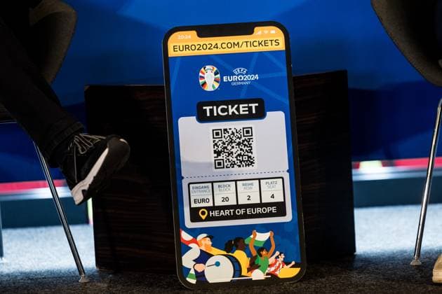 Press conference to announce the partnership between VDV and EURO 2024 GmbH 19 10 2023 Symbol Ticket Press conference to announce the partnership between VDV and EURO 2024 GmbH, Cologne, RheinEnergieStadion on 19 10 2023 Copyright: xBEAUTIFULxSPORTS Wunderlx