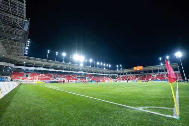 Football U21 European Championship 2025, sports facilities, Stadion na Sihoti in Trencin, Slovakia