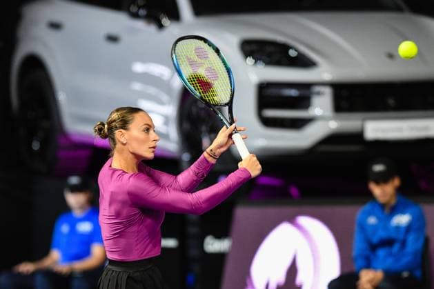 Transylvania Open Round of 16: WTA, Tennis Damen Tennis Damen 250 Tournament in Cluj-Napoca, BT Arena, 19 October 2023 Trasylvania Open: WTA, Tennis Damen 250 Tournament in Cluj-Napoca, BT Arena Cluj-Napoca BT Arena Romania Copyright: xAncaxTepeix