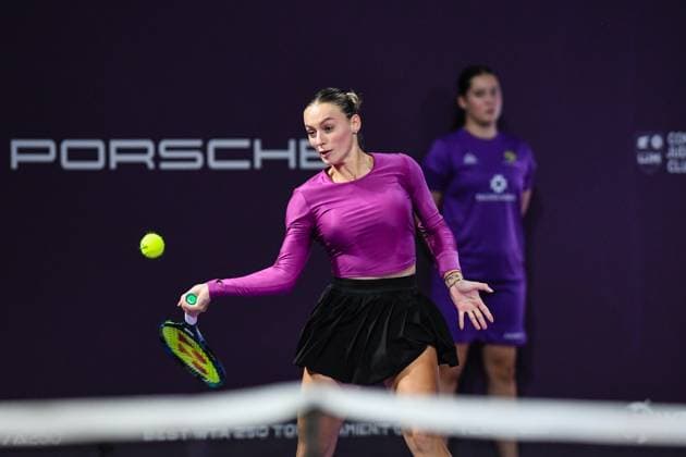 Transylvania Open Round of 16: WTA, Tennis Damen Tennis Damen 250 Tournament in Cluj-Napoca, BT Arena, 19 October 2023 Trasylvania Open: WTA, Tennis Damen 250 Tournament in Cluj-Napoca, BT Arena Cluj-Napoca BT Arena Romania Copyright: xAncaxTepeix