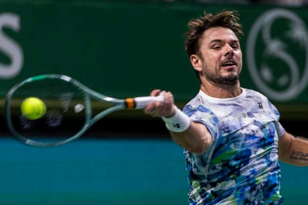 231019 Stan Wawrinka of Switzerland during day 6 of the Nordic Open tennis tournament on October 19, 2023 in Stockholm Photo Michael Campanella BILDBYRAN COP 313 MC0068 tennis nordic open day 6 bbeng  Copyright: MICHAELxCAMPANELLA BB231019MC006
