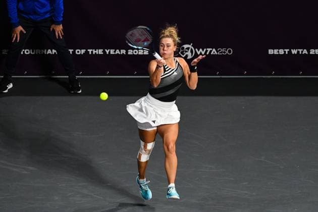 Transylvania Open Round of 16: WTA, Tennis Damen Tennis Damen 250 Tournament in Cluj-Napoca, BT Arena, 19 October 2023 Trasylvania Open: WTA, Tennis Damen 250 Tournament in Cluj-Napoca, BT Arena Cluj-Napoca BT Arena Romania Copyright: xAncaxTepeix