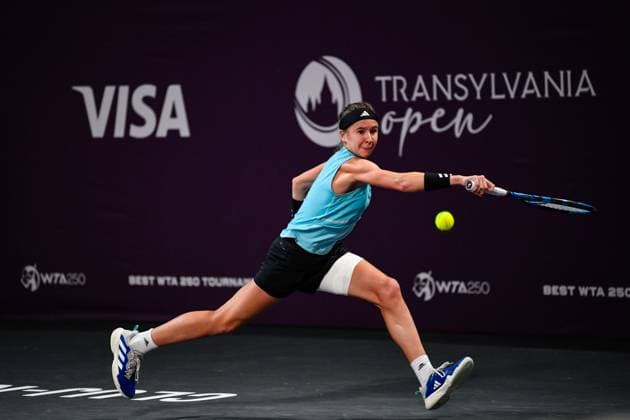 Transylvania Open Round of 16: WTA, Tennis Damen Tennis Damen 250 Tournament in Cluj-Napoca, BT Arena, 19 October 2023 Trasylvania Open: WTA, Tennis Damen 250 Tournament in Cluj-Napoca, BT Arena Cluj-Napoca BT Arena Romania Copyright: xAncaxTepeix