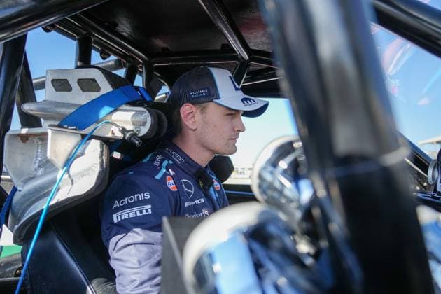 Logan Sargeant - Williams at monster truck at United States Grand Prix - 19th of October 2023 Â Copyright: xLUBOMIRxASENOVx