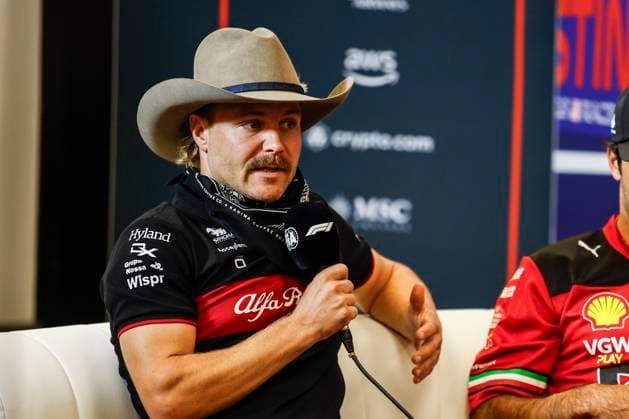BOTTAS Valtteri (fin), Alfa Romeo F1 Team Stake C43, press conference, PK, Pressekonferenz portrait during the 2023 Formula 1 Lenovo United States Grand Prix, 18th round of the 2023 Formula One World Championship, WM, Weltmeisterschaft from October 20 to 22, 2023 on the Circuit of The Americas, in Austin, USA - F1 - US GRAND PRIX 2023 DPPI Panoramic __R3_0188