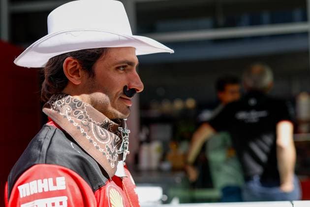 55 Carlos Sainz ESP, Scuderia Ferrari , F1 Grand Prix of USA at Circuit of The Americas on October 19, 2023 in Austin, United States of America Photo by HOCH ZWEI Austin United States of America