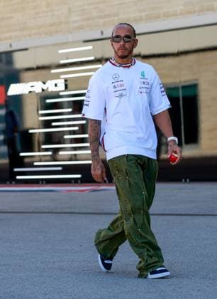 44 Lewis Hamilton GBR, Mercedes AMG Petronas F1 Team , F1 Grand Prix of USA at Circuit of The Americas on October 19, 2023 in Austin, United States of America Photo by HOCH ZWEI Austin United States of America