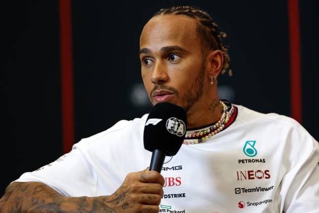 44 Lewis Hamilton GBR, Mercedes AMG Petronas F1 Team , F1 Grand Prix of USA at Circuit of The Americas on October 19, 2023 in Austin, United States of America Photo by HOCH ZWEI Austin United States of America