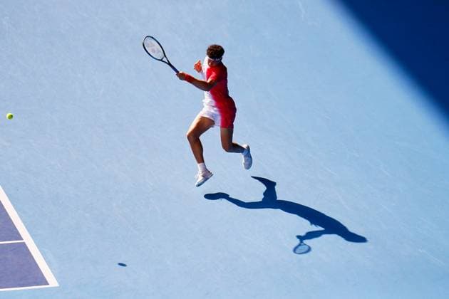 October 20, 2023, Tokyo, Japan: Ben SHELTON (USA) hits a return against Tommy PAUL (USA) during their singles quarter-final match of the Kinoshita Group Japan Open Tennis Championships 2023 at the Ariake Coliseum. This is the longest-running ATP, Tennis Herren Tour tournament in Asia, first held in 1972. The tournament runs from October 16 to 22. Tokyo Japan - ZUMAm191 20231020_aap_m191_012 Copyright: xRodrigoxReyesxMarinx