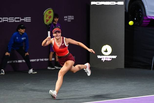 Transylvania Open 2022: Day 7 Eva Lys during Transylvania Open Round of 16: WTA, Tennis Damen Tennis Damen 250 Tournament in Cluj-Napoca, BT Arena, 19 October 2023 Cluj-Napoca Romania  Copyright: xFlaviuxBuboix originalFilename:buboi-notitle231019_npno9.jpg