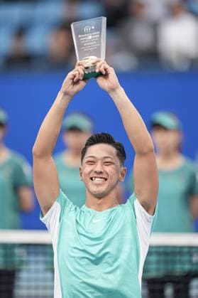 Tokito Oda (JPN), OCTOBER 20, 2023 - Tennis : Kinoshita Group Japan Open Wheelchair Tennis Championships 2023 Men s Singles Award Ceremony at Ariake Coliseum, Tokyo, Japan. Noxthirdxpartyxsales  (233038038)