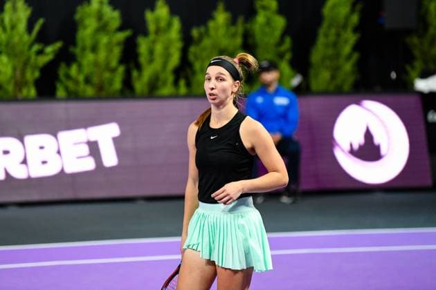 Transylvania Open, Quarter Finals: WTA, Tennis Damen Tennis Damen 250 Tournament in Cluj-Napoca, BT Arena, 20 October 2023 Trasylvania Open: WTA, Tennis Damen 250 Tournament in Cluj-Napoca, BT Arena Cluj-Napoca BT Arena Romania Copyright: xAncaxTepeix