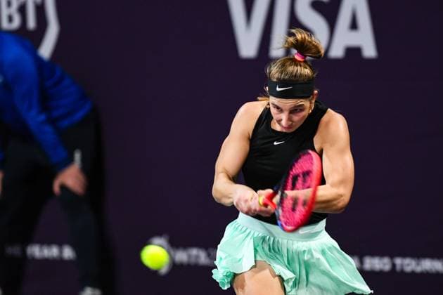 Transylvania Open, Quarter Finals: WTA, Tennis Damen Tennis Damen 250 Tournament in Cluj-Napoca, BT Arena, 20 October 2023 Trasylvania Open: WTA, Tennis Damen 250 Tournament in Cluj-Napoca, BT Arena Cluj-Napoca BT Arena Romania Copyright: xAncaxTepeix