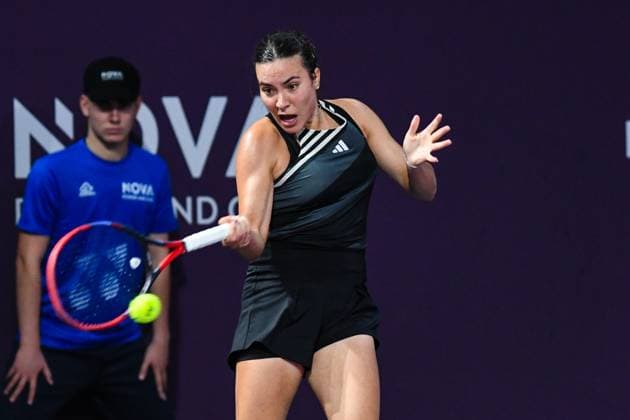 Transylvania Open, Quarter Finals: WTA, Tennis Damen Tennis Damen 250 Tournament in Cluj-Napoca, BT Arena, 20 October 2023 Trasylvania Open: WTA, Tennis Damen 250 Tournament in Cluj-Napoca, BT Arena Cluj-Napoca BT Arena Romania Copyright: xAncaxTepeix
