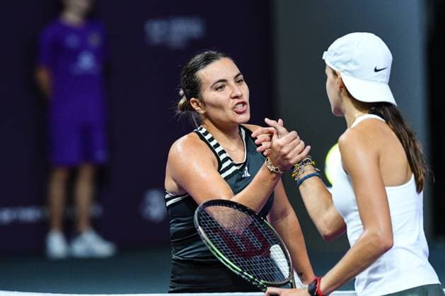 Transylvania Open, Quarter Finals: WTA, Tennis Damen Tennis Damen 250 Tournament in Cluj-Napoca, BT Arena, 20 October 2023 Trasylvania Open: WTA, Tennis Damen 250 Tournament in Cluj-Napoca, BT Arena Cluj-Napoca BT Arena Romania Copyright: xAncaxTepeix