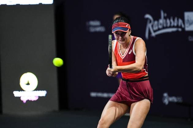 Transylvania Open, Quarter Finals: WTA, Tennis Damen Tennis Damen 250 Tournament in Cluj-Napoca, BT Arena, 20 October 2023 Trasylvania Open: WTA, Tennis Damen 250 Tournament in Cluj-Napoca, BT Arena Cluj-Napoca BT Arena Romania Copyright: xAncaxTepeix