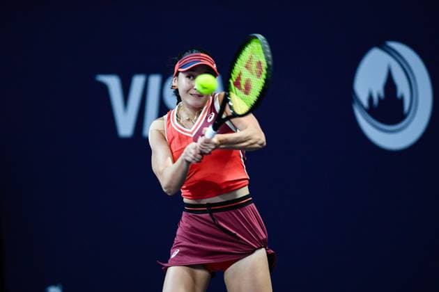 Transylvania Open, Quarter Finals: WTA, Tennis Damen Tennis Damen 250 Tournament in Cluj-Napoca, BT Arena, 20 October 2023 Trasylvania Open: WTA, Tennis Damen 250 Tournament in Cluj-Napoca, BT Arena Cluj-Napoca BT Arena Romania Copyright: xAncaxTepeix