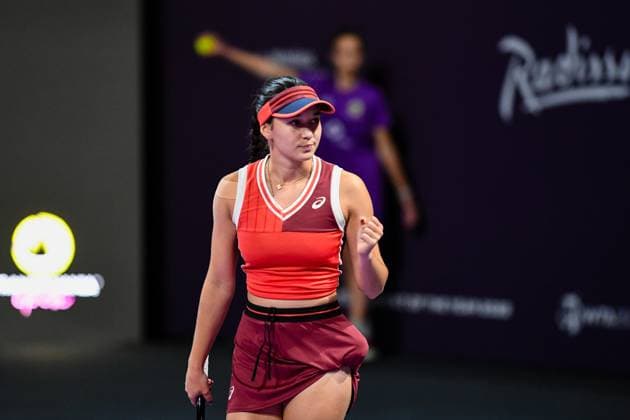 Transylvania Open, Quarter Finals: WTA, Tennis Damen Tennis Damen 250 Tournament in Cluj-Napoca, BT Arena, 20 October 2023 Trasylvania Open: WTA, Tennis Damen 250 Tournament in Cluj-Napoca, BT Arena Cluj-Napoca BT Arena Romania Copyright: xAncaxTepeix