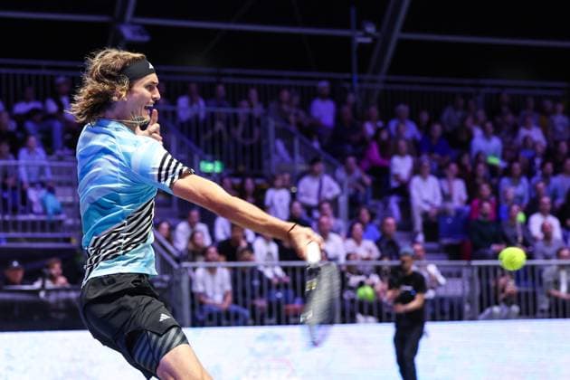 TENNIS - ATP, Tennis Herren Erste Bank Open, Red Bull BassLine VIENNA,AUSTRIA,20.OCT.23 - TENNIS - ATP, Erste Bank Open, preview, Red Bull BassLine. Image shows Alexander Zverev (GER).  GEPAxpictures xArminxRauthner