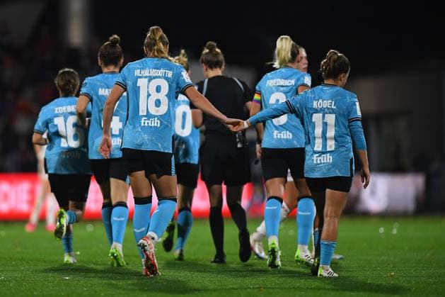 COLOGNE, GERMANY - 20 October, 2023: The match of Women Bundesliga 1.FC Koeln Frauen vs Bayer 04 Leverkusen Frauen  Copyright: xVITALIIxVITLEOx