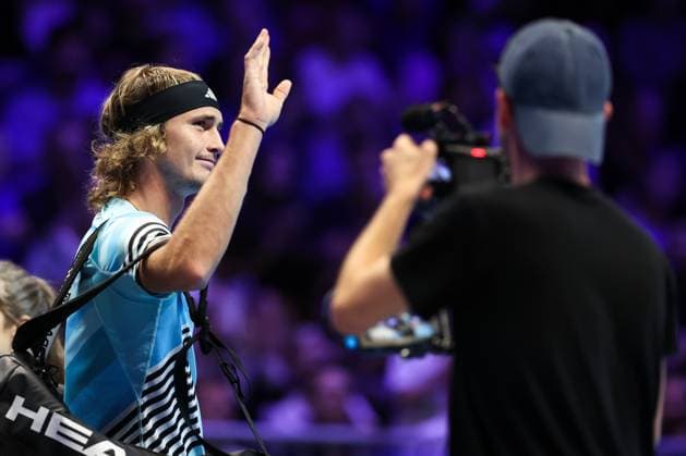 TENNIS - ATP, Tennis Herren Erste Bank Open, Red Bull BassLine VIENNA,AUSTRIA,20.OCT.23 - TENNIS - ATP, Erste Bank Open, preview, Red Bull BassLine. Image shows Alexander Zverev (GER).  GEPAxpictures xArminxRauthner