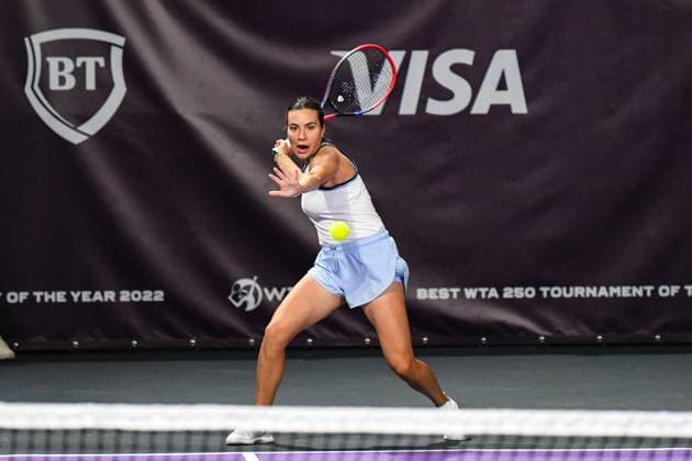 Transylvania Open, Quarter Finals: WTA, Tennis Damen Tennis Damen 250 Tournament in Cluj-Napoca, BT Arena, 20 October 2023 Trasylvania Open: WTA, Tennis Damen 250 Tournament in Cluj-Napoca, BT Arena Cluj-Napoca BT Arena Romania Copyright: xAncaxTepeix