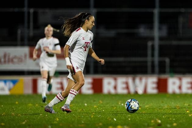 GOOGLE PIXEL Womens Bundesliga 1 FC Koeln Bayer 04 Leverkusen 20 10 2023 Natalia Padilla Bidas 1 FC Koeln, 22 GOOGLE PIXEL Womens Bundesliga, 1 FC Koeln Bayer 04 Leverkusen, Koeln, Franz Kremer Stadium on 20 10 2023 DFB REGULATIONS PROHIBIT ANY USE OF PHOTOGRAPHS AS IMAGE SEQUENCES AND OR QUASI VIDEO Copyright: xBEAUTIFULxSPORTS Wunderlx