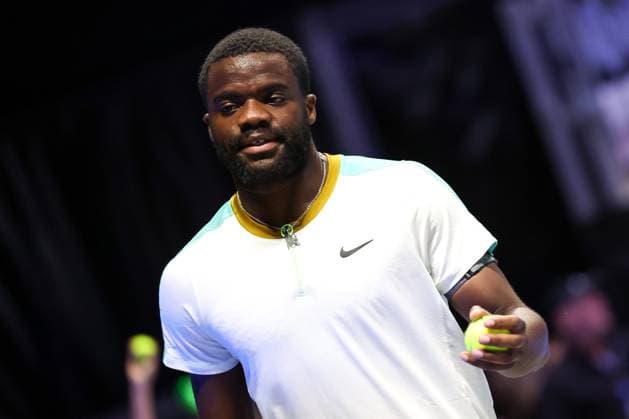 TENNIS - ATP, Tennis Herren Erste Bank Open, Red Bull BassLine VIENNA,AUSTRIA,20.OCT.23 - TENNIS - ATP, Erste Bank Open, preview, Red Bull BassLine. Image shows Frances Tiafoe (USA).  GEPAxpictures xArminxRauthner