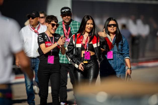 October 20, 2023, Austin, Texas, USA: Alfa Romeo F1 Team ORLEN Guests - Daisy Marquez (USA) Influencer..during FORMULA 1 LENOVO UNITED STATES GRAND PRIX 2023 - Oct19 to Oct22 2023 Circuit of Americas, Austin, Texas, USA Austin USA - ZUMAm217 20231020_zsp_m217_029 Copyright: xAlessioxDexMarcox