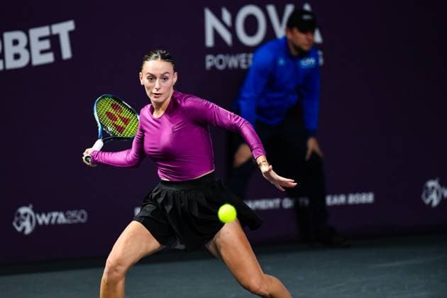 Transylvania Open, Quarter Finals: WTA, Tennis Damen Tennis Damen 250 Tournament in Cluj-Napoca, BT Arena, 20 October 2023 Trasylvania Open: WTA, Tennis Damen 250 Tournament in Cluj-Napoca, BT Arena Cluj-Napoca BT Arena Romania Copyright: xAncaxTepeix