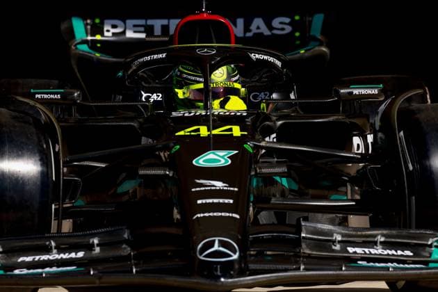 44 Lewis Hamilton GBR, Mercedes AMG Petronas F1 Team , F1 Grand Prix of USA at Circuit of The Americas on October 20, 2023 in Austin, United States of America Photo by HOCH ZWEI Austin United States of America