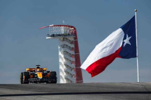 81 Oscar Piastri AUS, McLaren F1 Team , F1 Grand Prix of USA at Circuit of The Americas on October 20, 2023 in Austin, United States of America Photo by HOCH ZWEI Austin United States of America