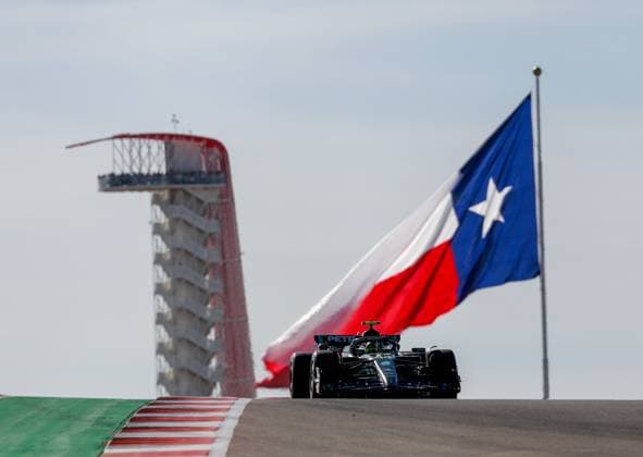 44 Lewis Hamilton GBR, Mercedes AMG Petronas F1 Team , F1 Grand Prix of USA at Circuit of The Americas on October 20, 2023 in Austin, United States of America Photo by HOCH ZWEI Austin United States of America