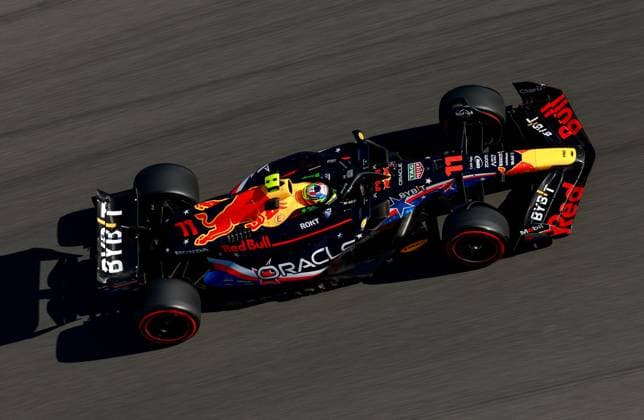 11 Sergio Perez MEX, Oracle Red Bull Racing , F1 Grand Prix of USA at Circuit of The Americas on October 20, 2023 in Austin, United States of America Photo by HOCH ZWEI Austin United States of America