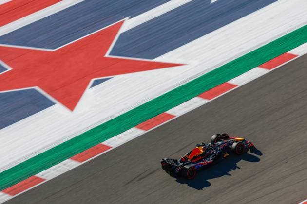 1 Max Verstappen NLD, Oracle Red Bull Racing , F1 Grand Prix of USA at Circuit of The Americas on October 20, 2023 in Austin, United States of America Photo by HOCH ZWEI Austin United States of America