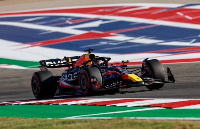 1 Max Verstappen NLD, Oracle Red Bull Racing , F1 Grand Prix of USA at Circuit of The Americas on October 20, 2023 in Austin, United States of America Photo by HOCH ZWEI Austin United States of America