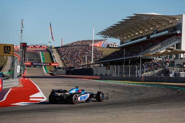 31 Esteban Ocon FRA, BWT Alpine F1 Team , F1 Grand Prix of USA at Circuit of The Americas on October 20, 2023 in Austin, United States of America Photo by HOCH ZWEI Austin United States of America