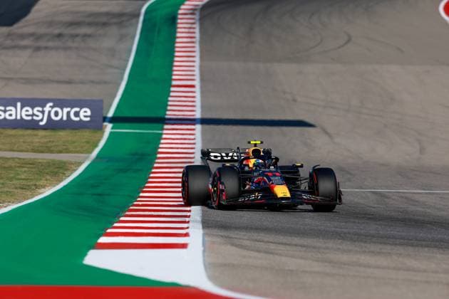 11 Sergio Perez MEX, Oracle Red Bull Racing , F1 Grand Prix of USA at Circuit of The Americas on October 20, 2023 in Austin, United States of America Photo by HOCH ZWEI Austin United States of America
