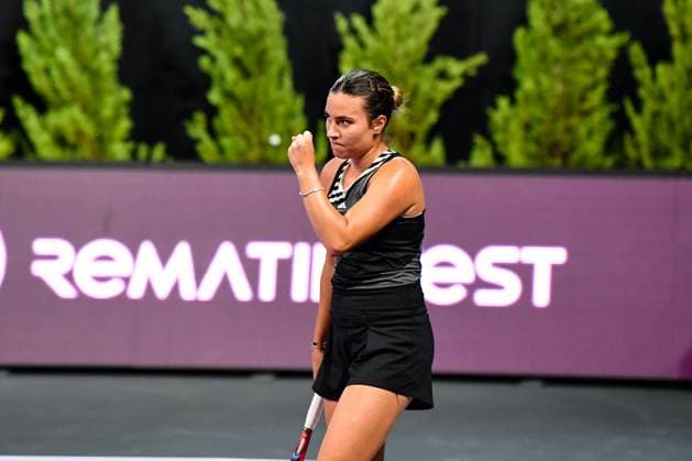 Transylvania Open 2023: Day 7 - Quarter-Finals Elena Gabriela Ruse during Transylvania Open, Quarter Finals: WTA, Tennis Damen Tennis Damen 250 Tournament in Cluj-Napoca, BT Arena, 20 October 2023 Cluj-Napoca Romania  Copyright: xFlaviuxBuboix originalFilename:buboi-notitle231020_npVUp.jpg