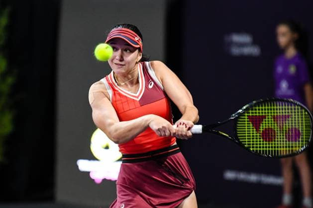 Transylvania Open 2023: Day 7 - Quarter-Finals Eva Lys during Transylvania Open, Quarter Finals: WTA, Tennis Damen Tennis Damen 250 Tournament in Cluj-Napoca, BT Arena, 20 October 2023 Cluj-Napoca Romania  Copyright: xFlaviuxBuboix originalFilename:buboi-notitle231020_np4Td.jpg