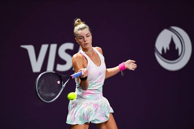 Transylvania Open 2023: Day 7 - Quarter-Finals Ekaterina Makarova during Transylvania Open, Quarter Finals: WTA, Tennis Damen Tennis Damen 250 Tournament in Cluj-Napoca, BT Arena, 20 October 2023 Cluj-Napoca Romania  Copyright: xFlaviuxBuboix originalFilename:buboi-notitle231020_npNTe.jpg