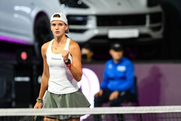 Transylvania Open 2023: Day 7 - Quarter-Finals Emiliana Arango during Transylvania Open, Quarter Finals: WTA, Tennis Damen Tennis Damen 250 Tournament in Cluj-Napoca, BT Arena, 20 October 2023 Cluj-Napoca Romania  Copyright: xFlaviuxBuboix originalFilename:buboi-notitle231020_npujy.jpg