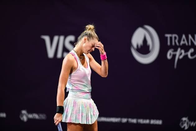 Transylvania Open 2023: Day 7 - Quarter-Finals Ekaterina Makarova during Transylvania Open, Quarter Finals: WTA, Tennis Damen Tennis Damen 250 Tournament in Cluj-Napoca, BT Arena, 20 October 2023 Cluj-Napoca Romania  Copyright: xFlaviuxBuboix originalFilename:buboi-notitle231020_npXYo.jpg