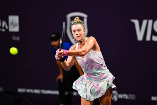 Transylvania Open 2023: Day 7 - Quarter-Finals Ekaterina Makarova during Transylvania Open, Quarter Finals: WTA, Tennis Damen Tennis Damen 250 Tournament in Cluj-Napoca, BT Arena, 20 October 2023 Cluj-Napoca Romania  Copyright: xFlaviuxBuboix originalFilename:buboi-notitle231020_npzc2.jpg