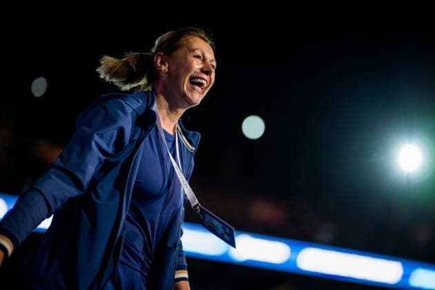 Sabine Appelmans is seen at the European Open Tennis ATP, Tennis Herren tournament, in Antwerp, Saturday 21 October 2023. JASPERxJACOBS  x78175780x